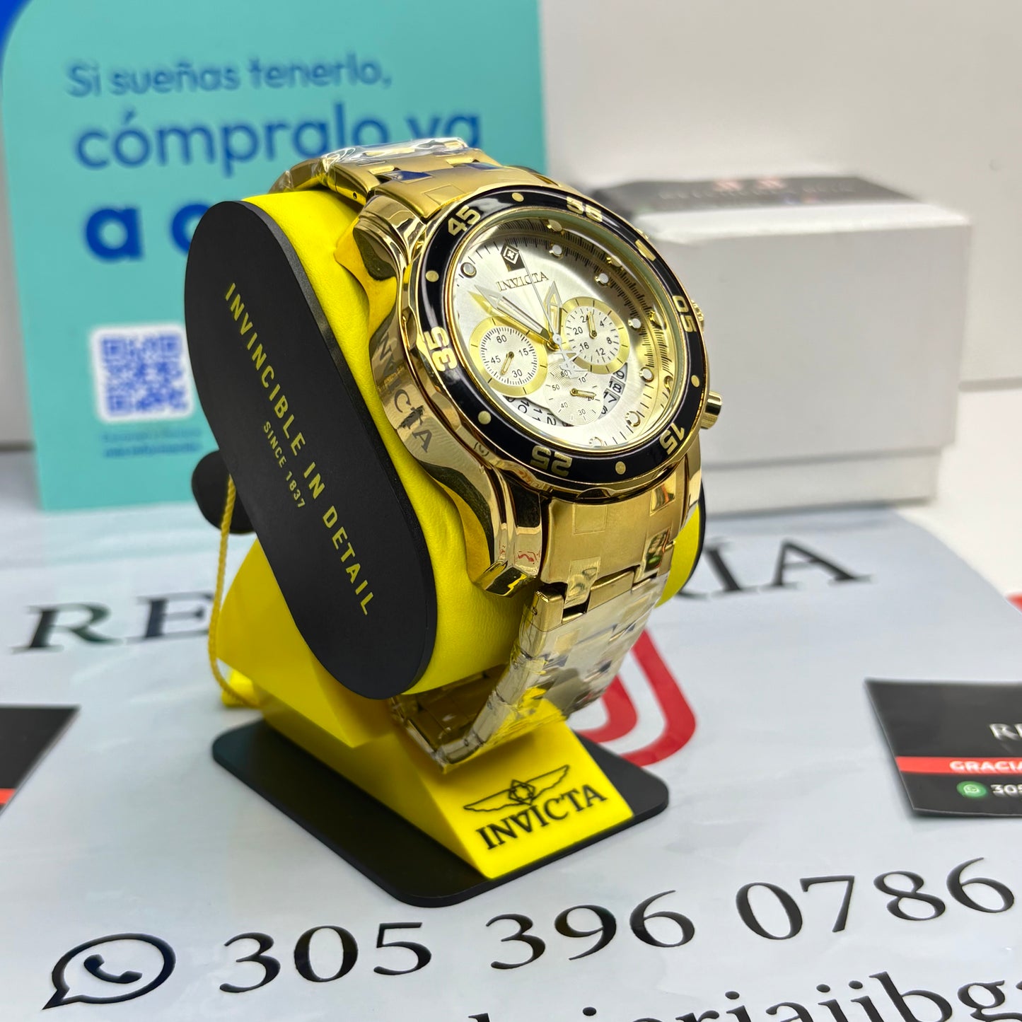 INVICTA PRO DIVER FUNCIONAL PARA HOMBRE REF-DB