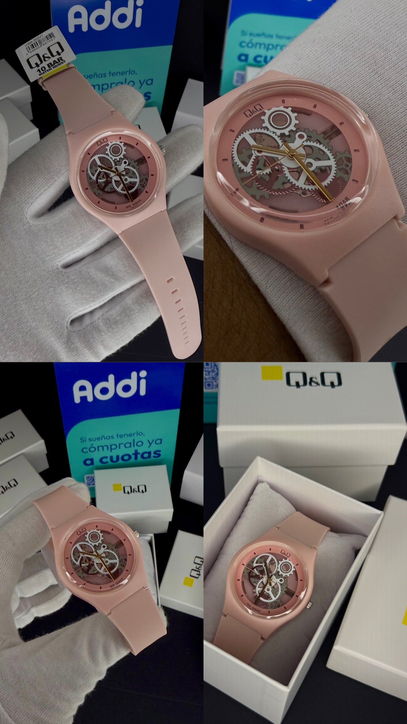 QyQ SUMERGIBLE TIPO SWATCH UNISEX ORIGINAL REF-V39A-502VY