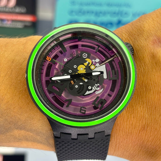 SWATCH PLANET PURPLE PARA HOMBRE REF-NVR