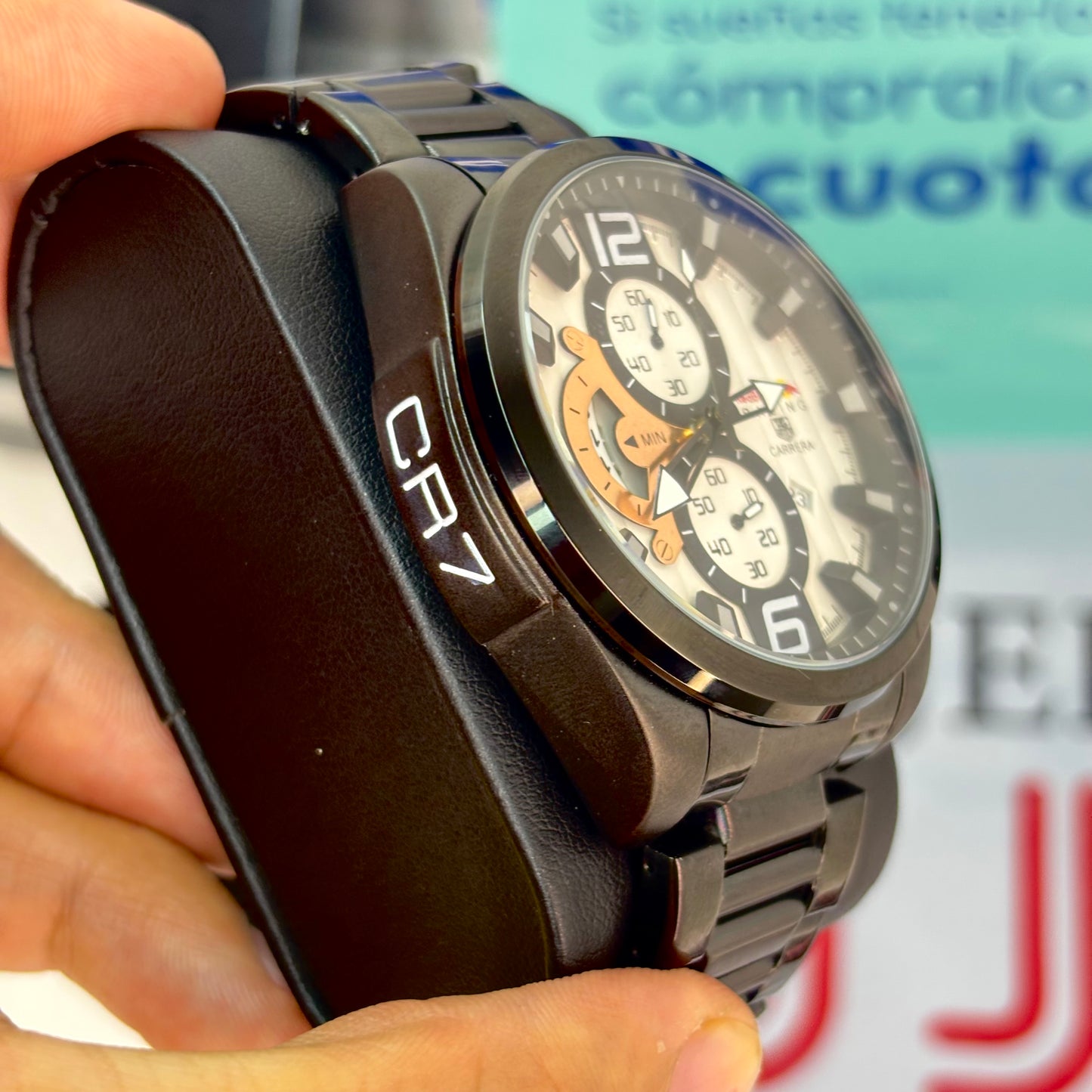 TAG HEUER CR7 FUNCIONAL EN ACERO PARA HOMBRE REF-NB