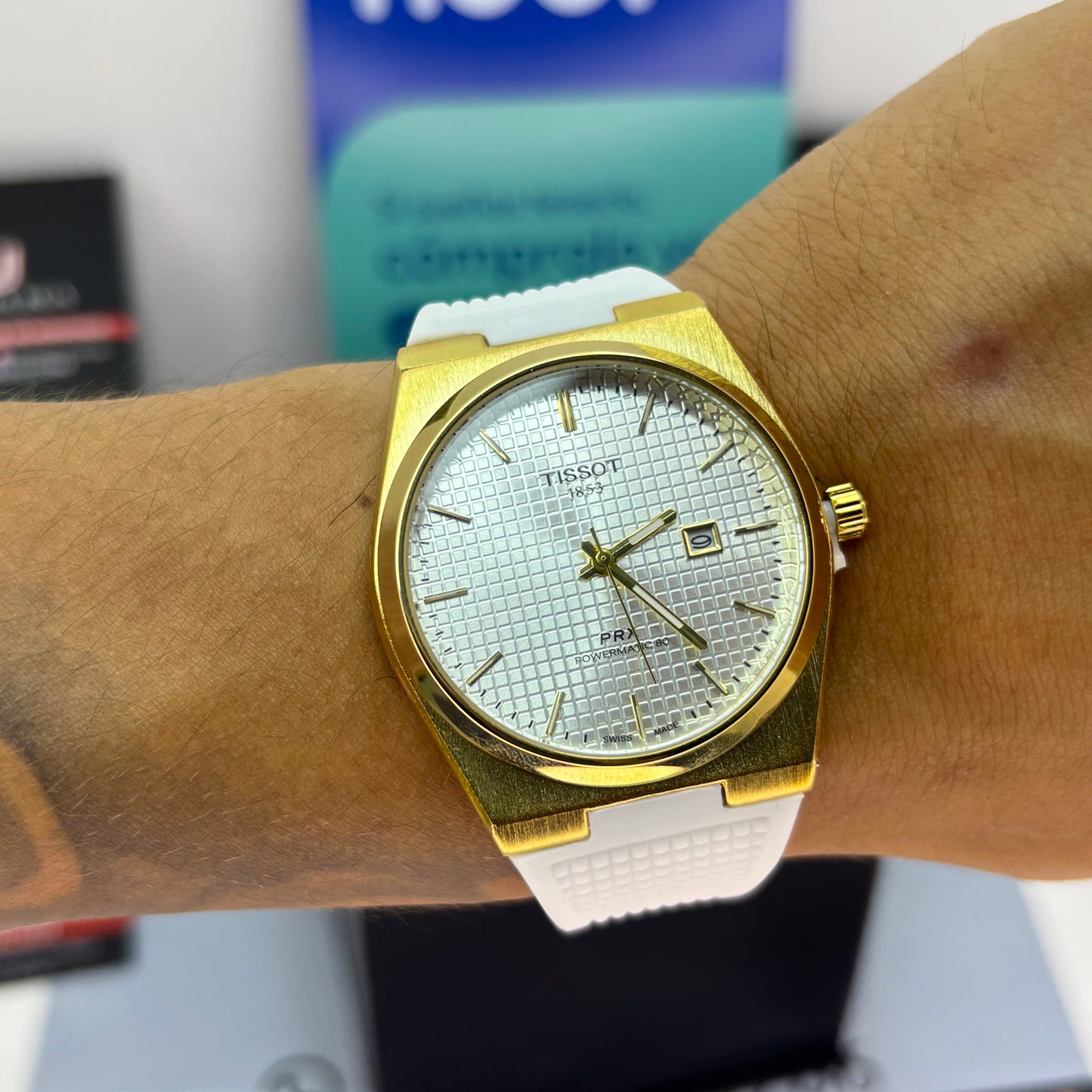 TISSOT PRX DEPORTIVO PARA HOMBRE REF-BDB
