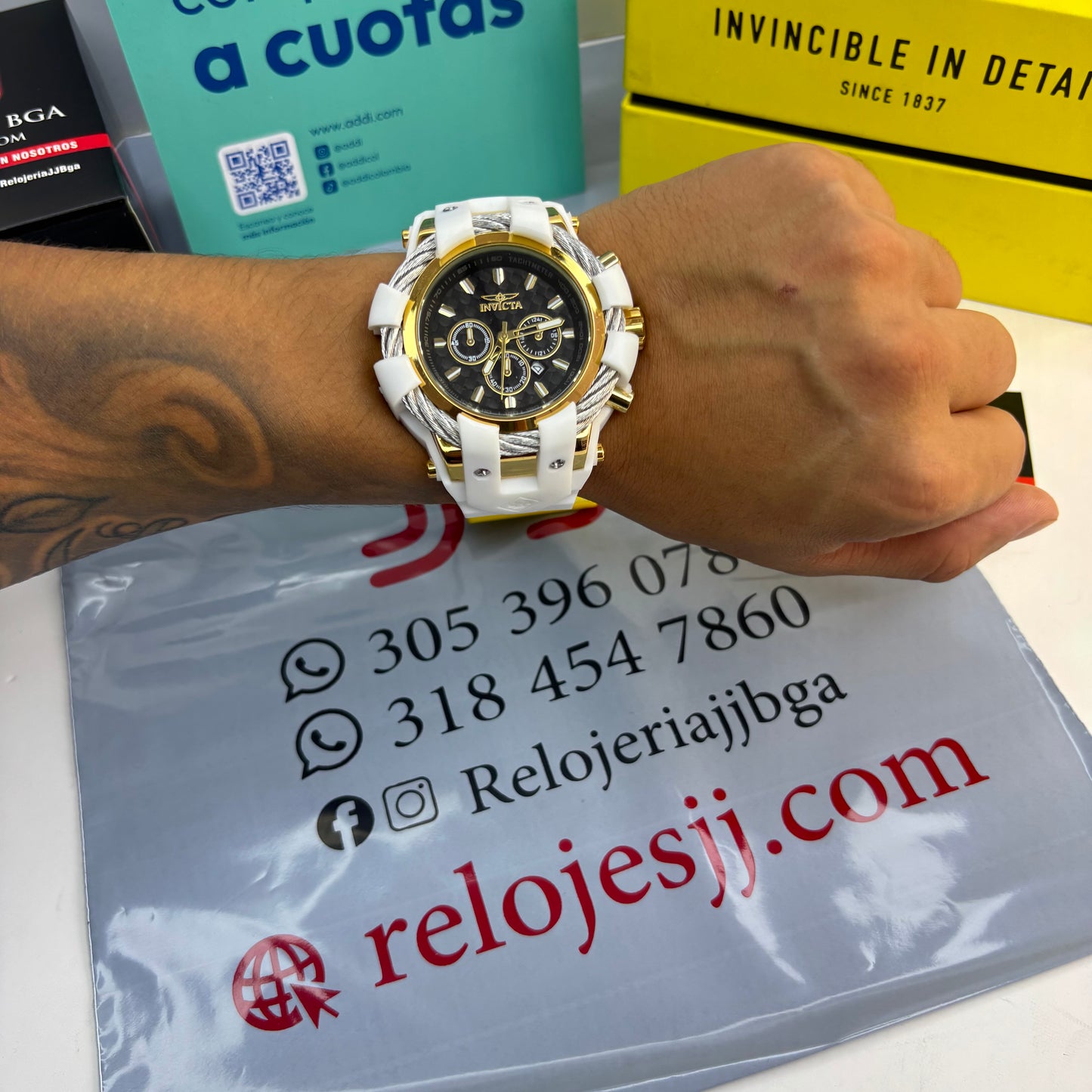 INVICTA BOLT SPORT    PARA HOMBRE REF-40262 BN