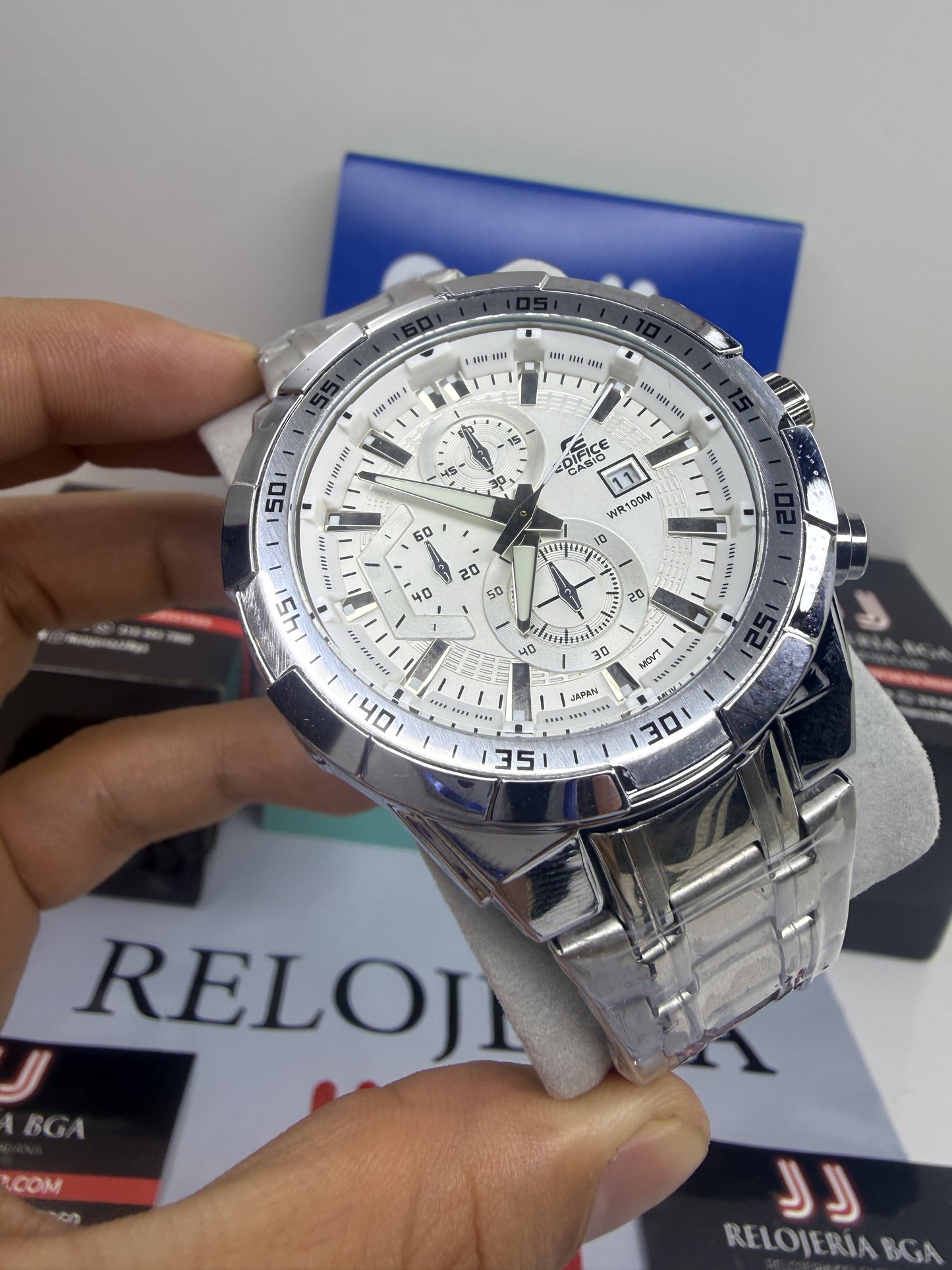 CASIO EDIFICE 539  PARA HOMBRE REF-PB