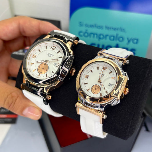 PAREJA DE TISSOT REF-T-RACE-BB