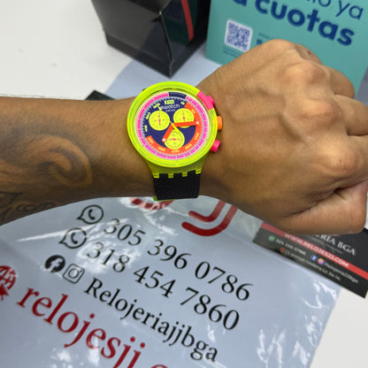 SWATCH ORIGINAL NEON ALTA GAMA UNISEX REF SB06J100
