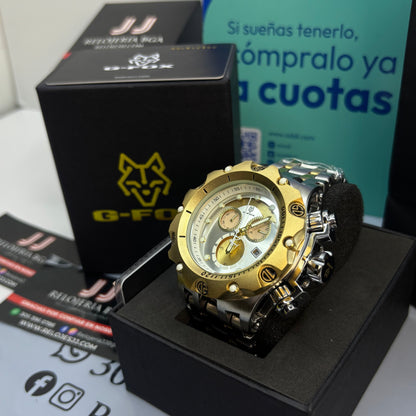 G-FOX ORIGINAL FUNCIONAL  POR INVICTA SUMERGIBLE   PARA HOMBRE  REF- PB