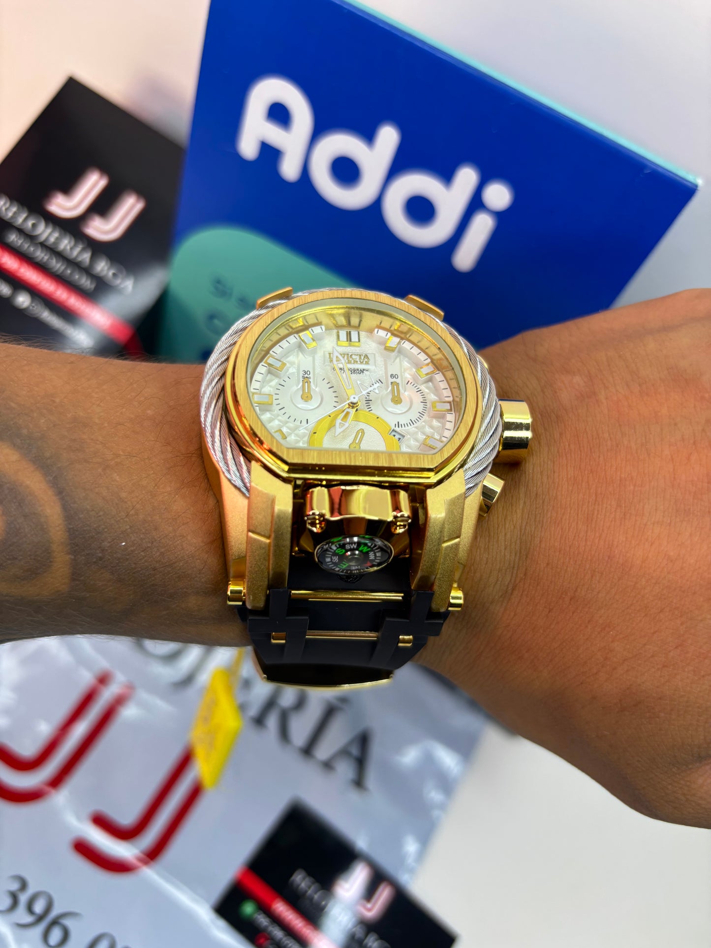 INVICTA BOLT ZEUS GOMA PARA HOMBRE REF-NDB
