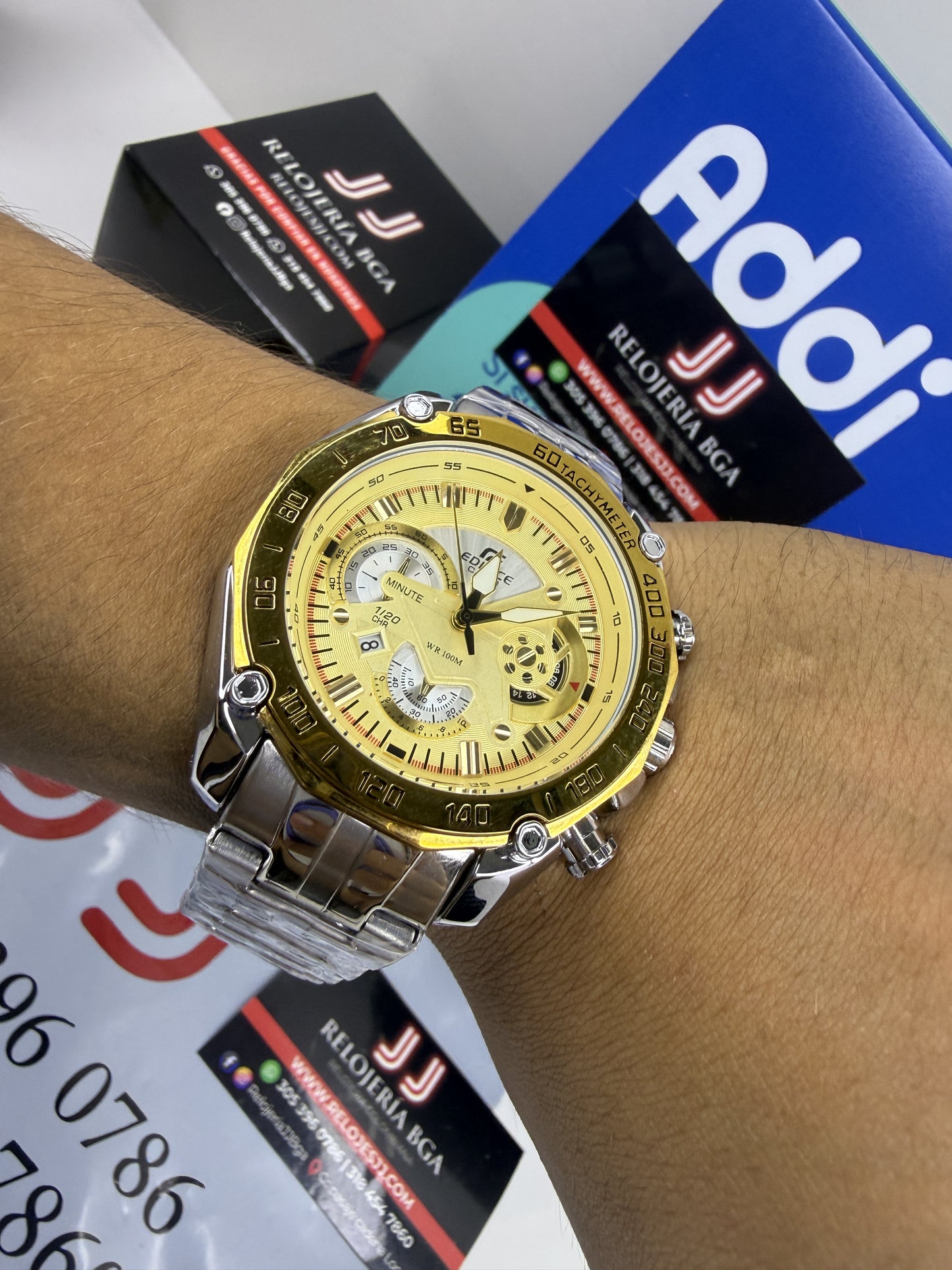 CASIO EDIFICE 550 PARA HOMBRE REF-PD