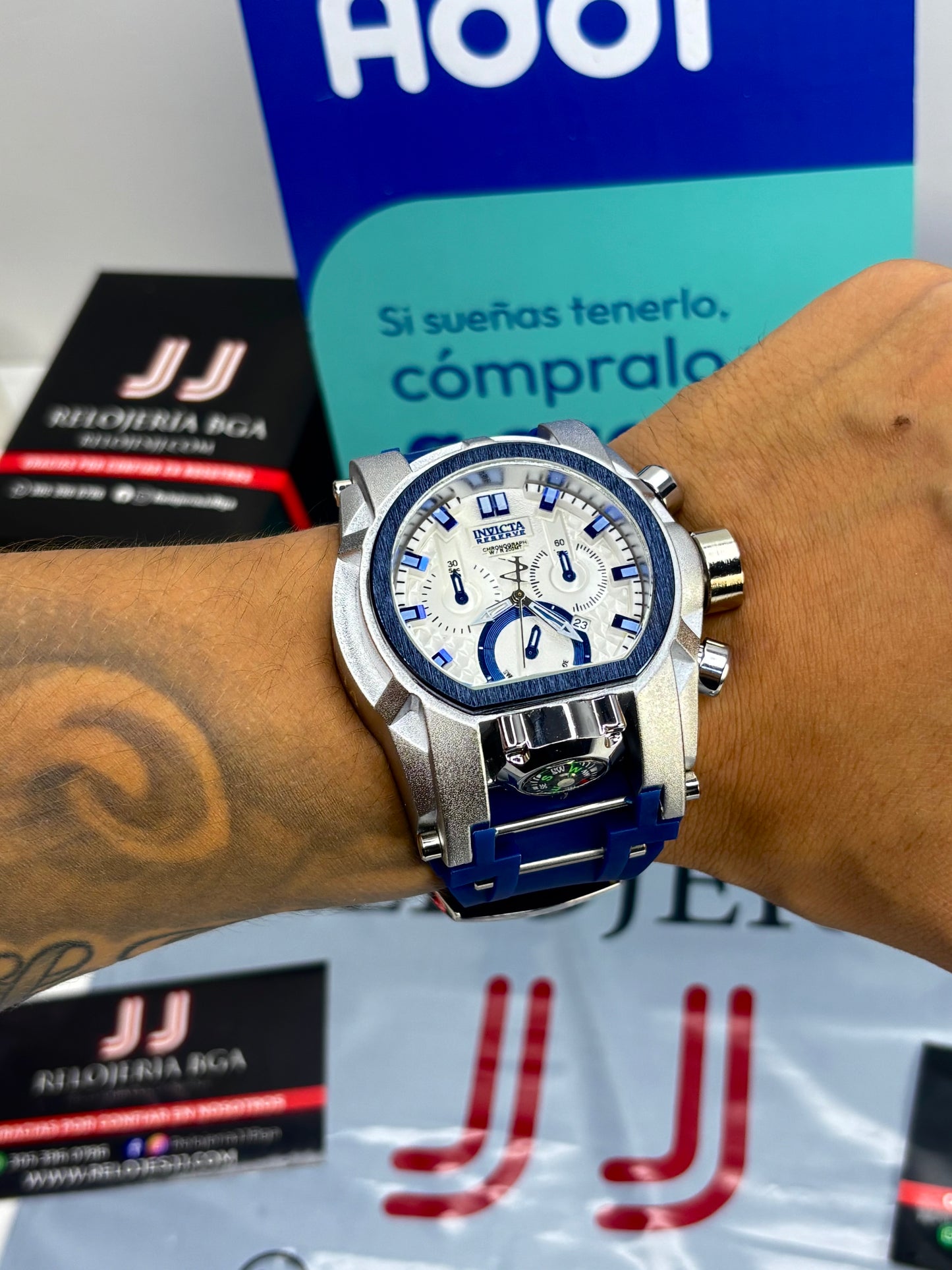 INVICTA BOLT ZEUS GOMA PARA HOMBRE REF-A