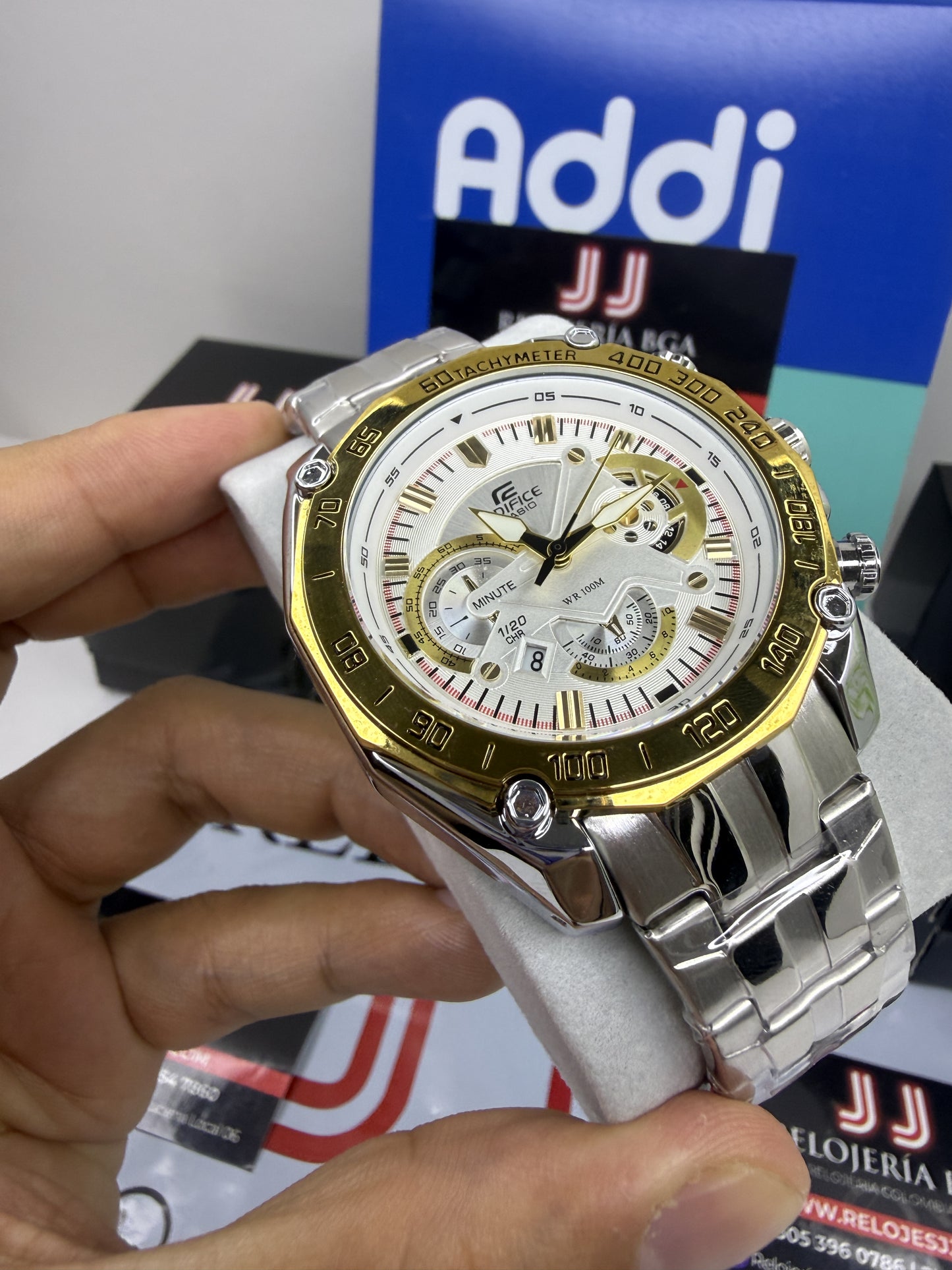 CASIO EDIFICE 550 PARA HOMBRE REF-PBD