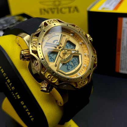 INVICTA DOBLE HORA SUMERGIBLE PARA HOMBRE REF-1837-DD