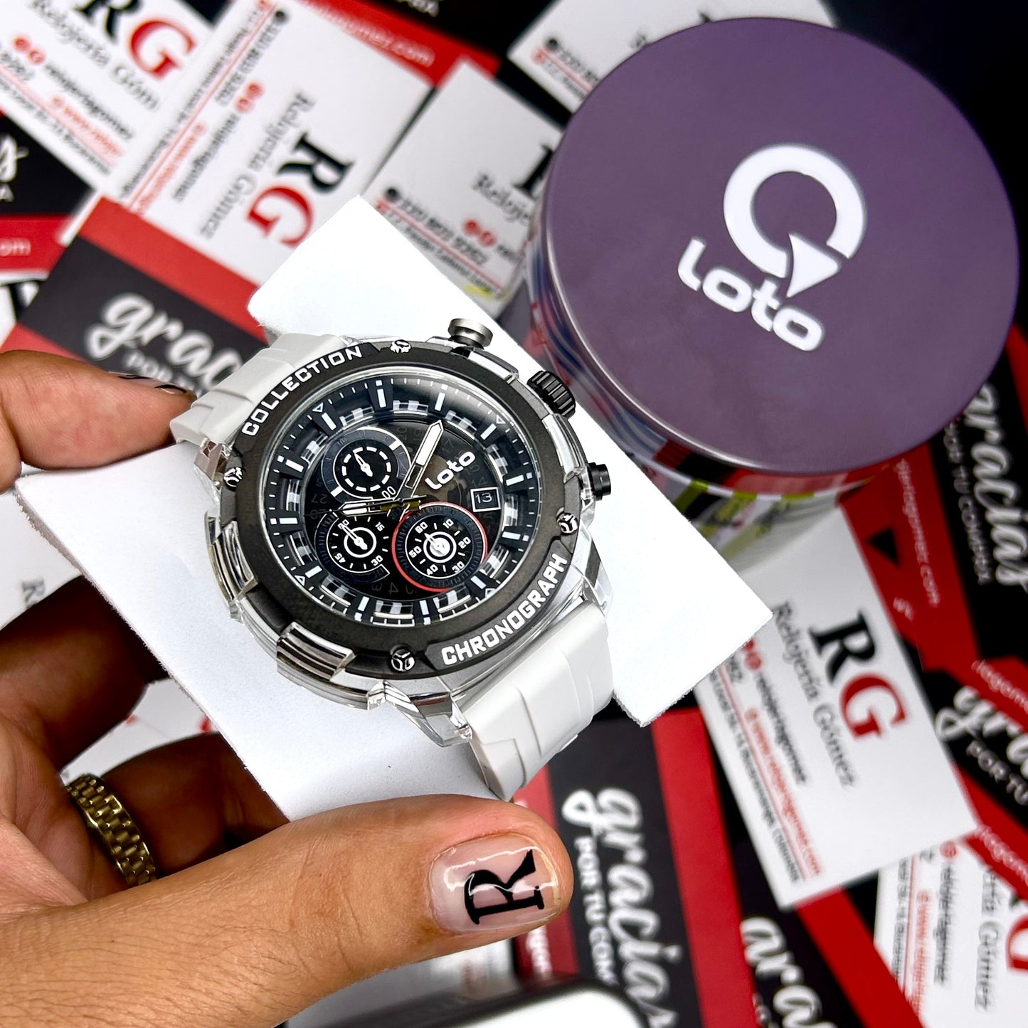 LOTO ORIGINAL CRONOGRAFO REF-LT2433-G