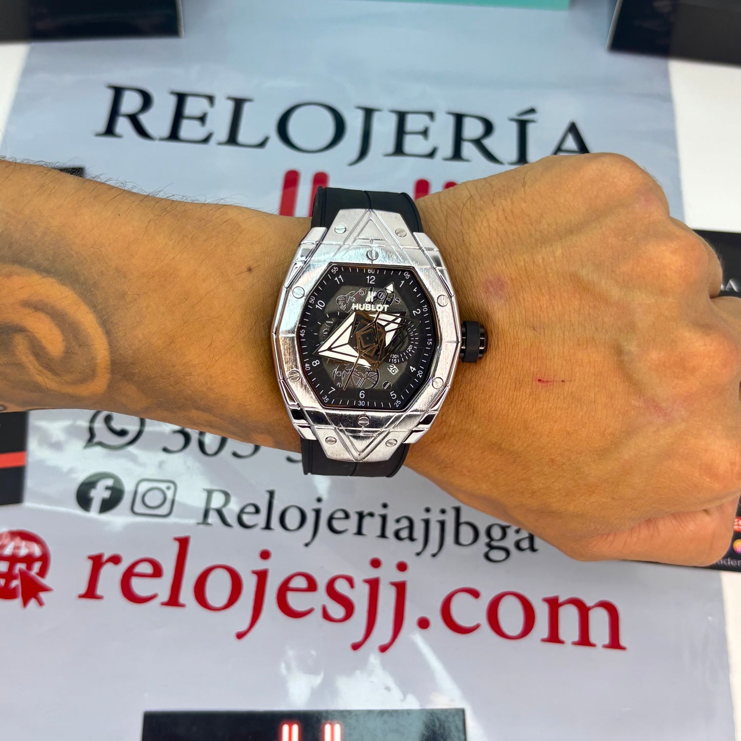 HUBLOT DIAMANTE PARA HOMBRE REF-NP