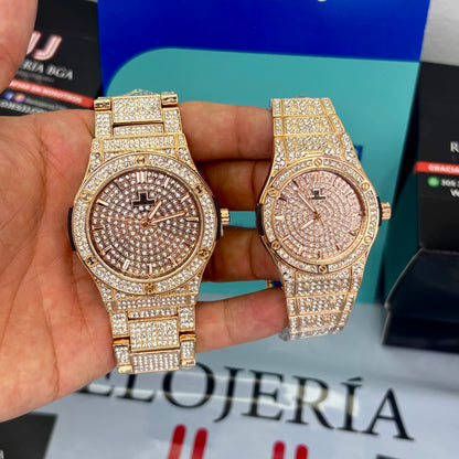 PAREJA HUBLOT CUB 882888 UNISEX REF-OR