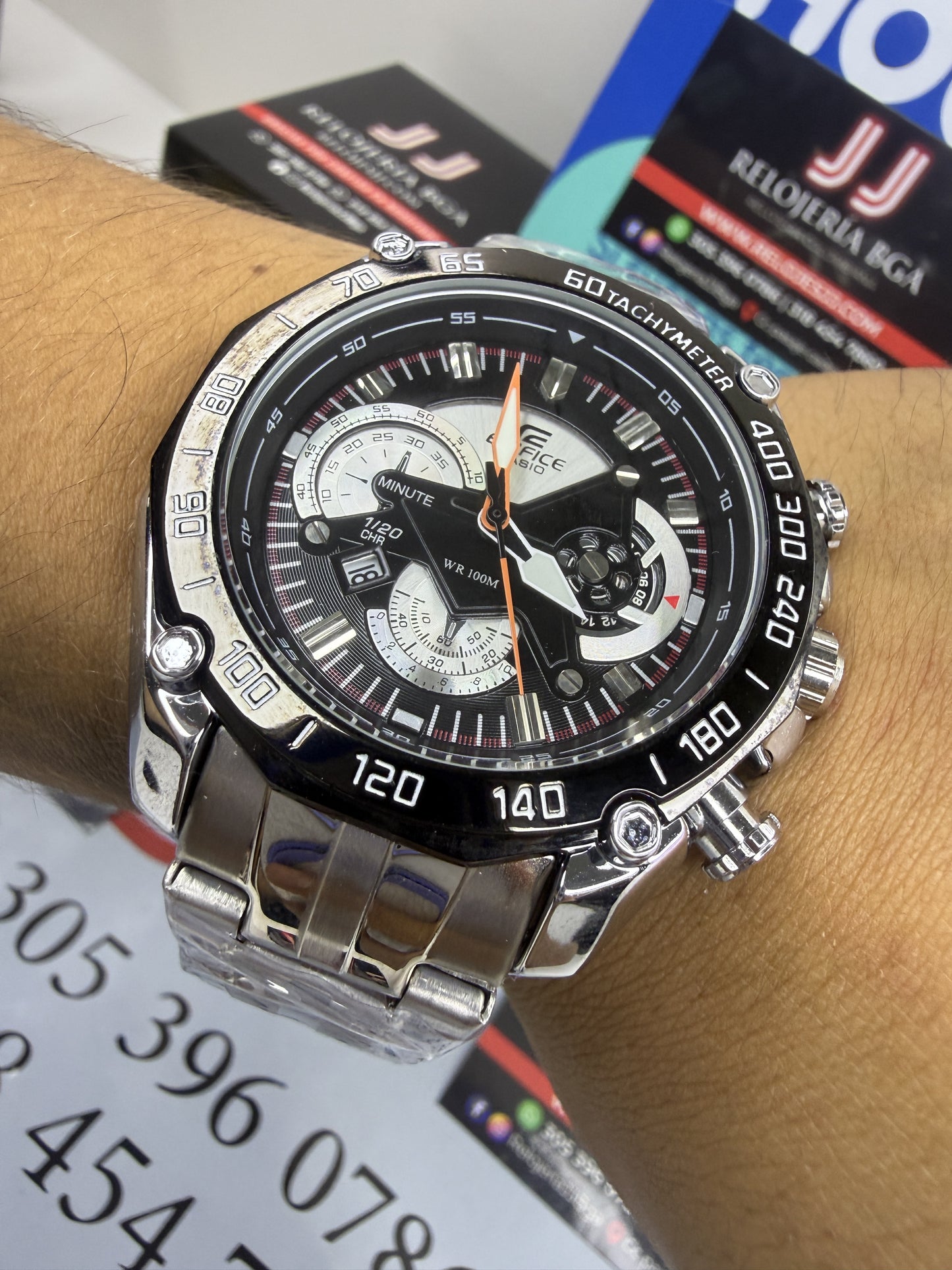 CASIO EDIFICE 550 PARA HOMBRE REF-PN