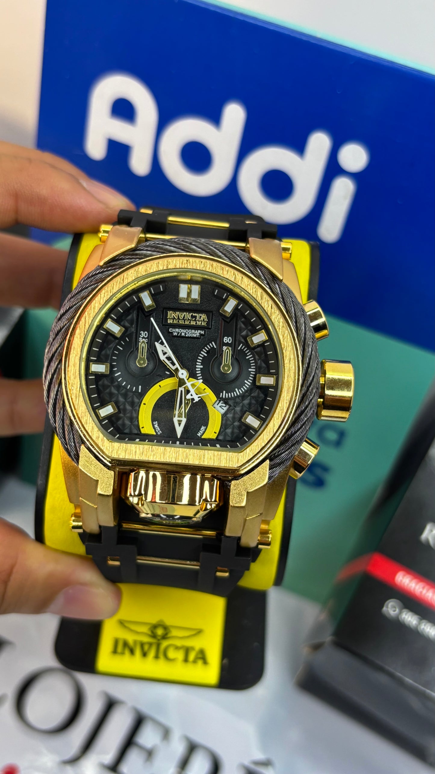 INVICTA BOLT ZEUS GOMA PARA HOMBRE REF-NDN