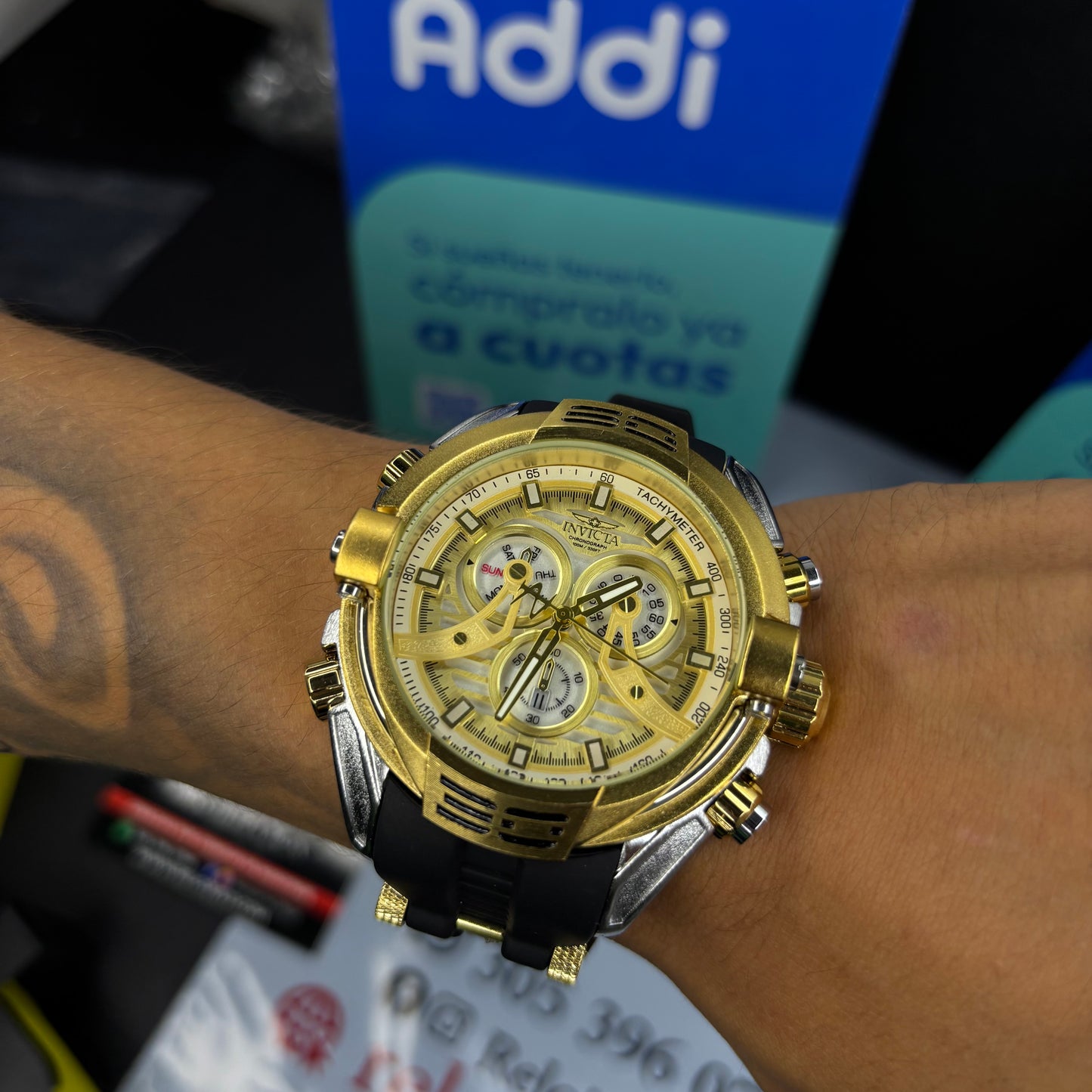 INVICTA MAMMOTH BOLT PARA HOMBRE REF-3753 NA