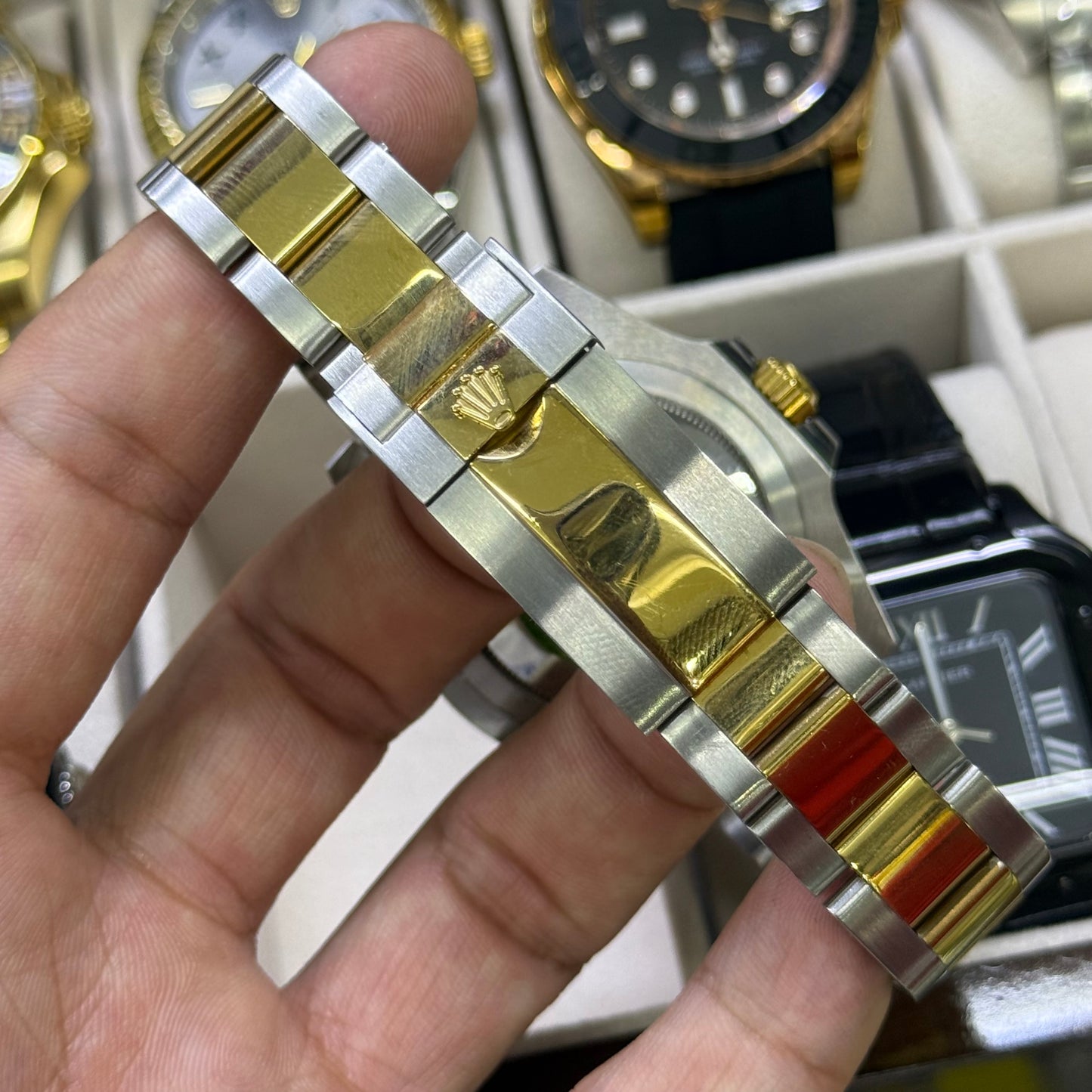 RIX  SUBMARINE ALTA GAMA AUTOMATICO BICOLOR