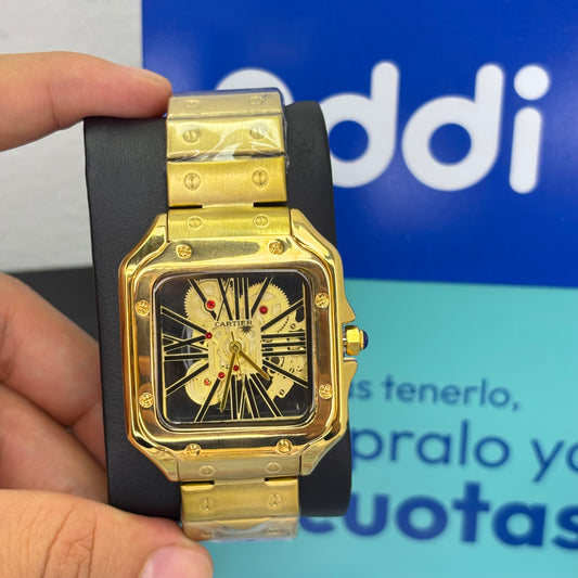 CARTIER SKELETON SANTOS PARA HOMBRE REF-D