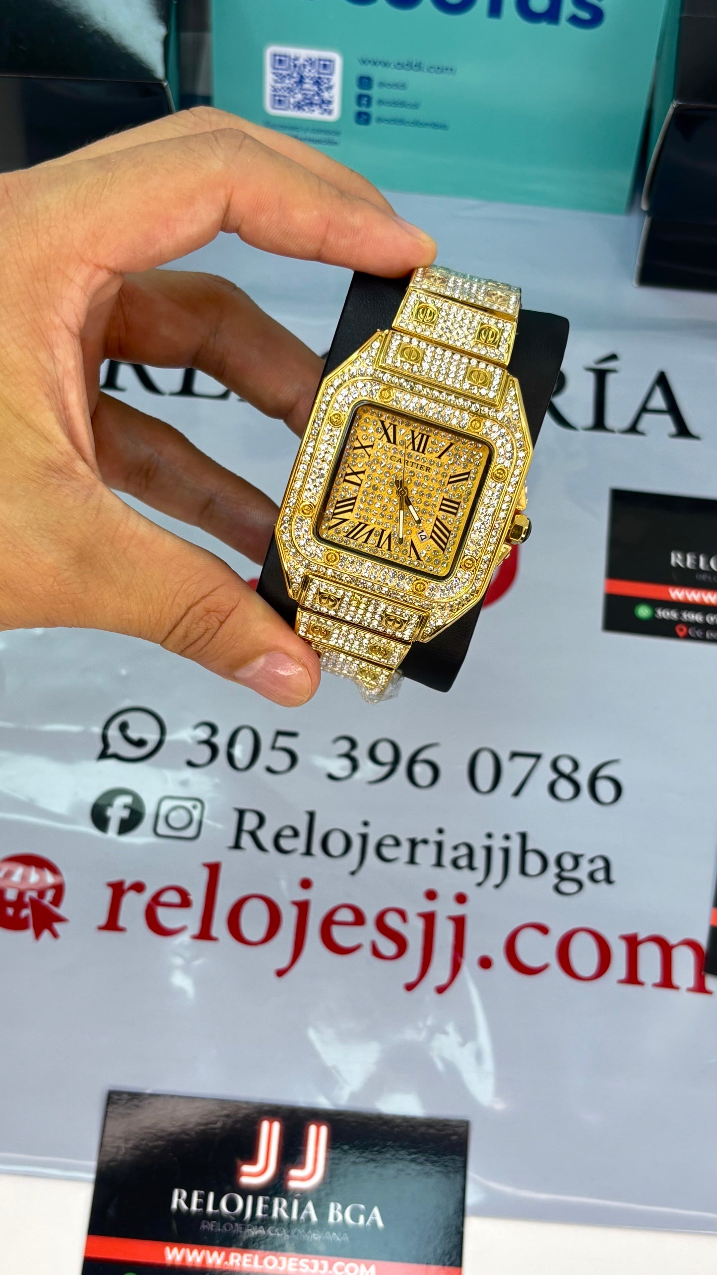 CARTIER CUBANO NUMBER PARA HOMBRE REF-D