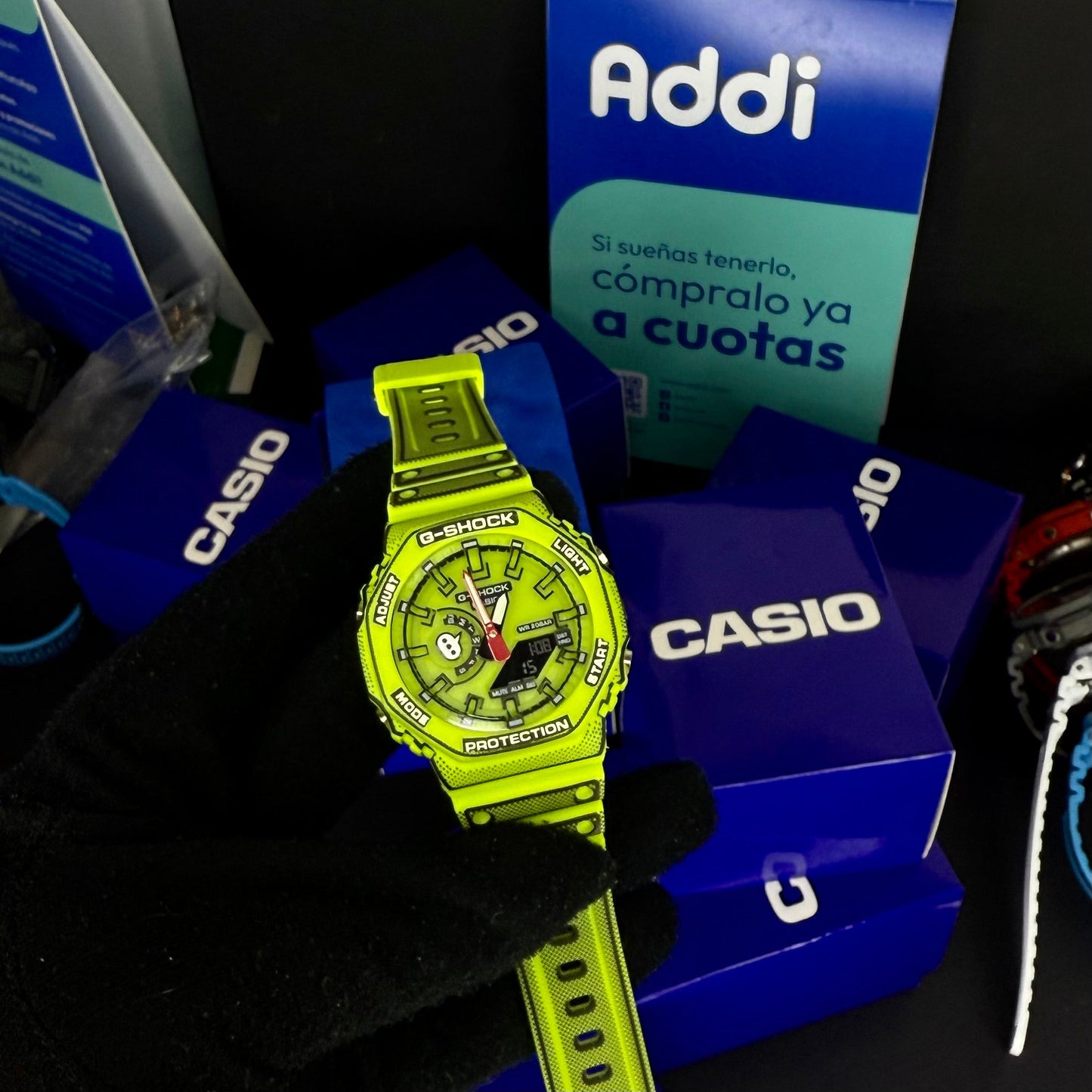 CASIO G-SHOCK PARA HOMBRE REF-GA2100-V