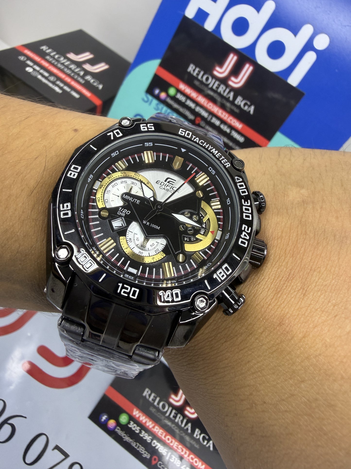 CASIO EDIFICE 550 PARA HOMBRE REF-NDN