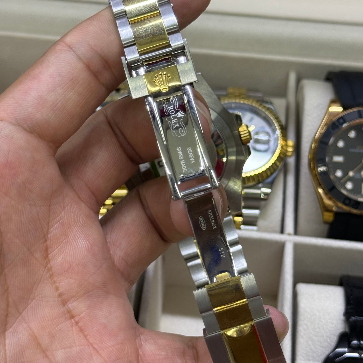 RIX  SUBMARINE ALTA GAMA AUTOMATICO BICOLOR
