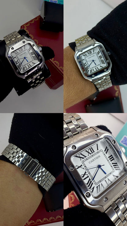 CARTIER DO SANTOS TRIZADO PARA HOMBRE REF-PB