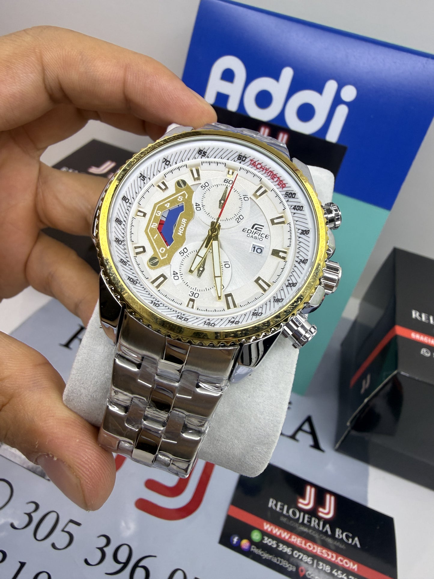 CASIO EDIFICE 558 PARA HOMBRE REF-PDB