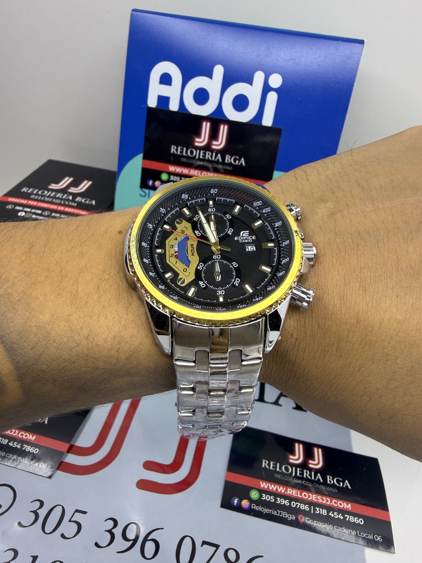 CASIO EDIFICE 558 PARA HOMBRE REF-PDN