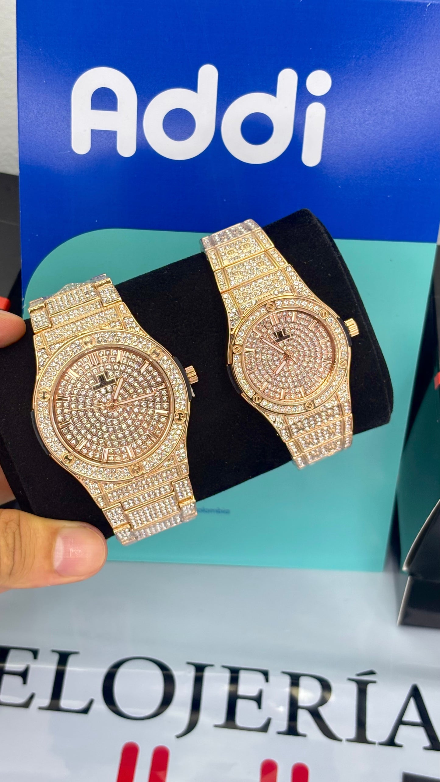 PAREJA HUBLOT CUB 882888 UNISEX REF-OR