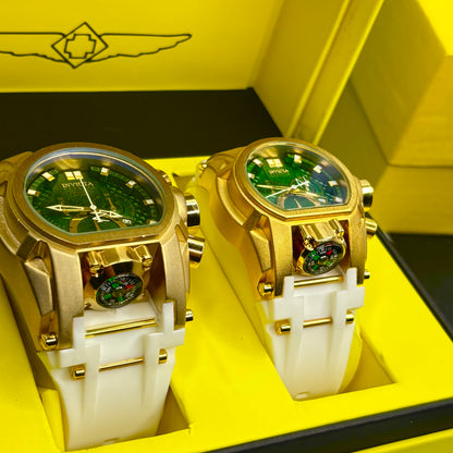 PAREJA  INVICTA BOLT ZEUS GOMA HOMBRE Y DAMA REF-BV
