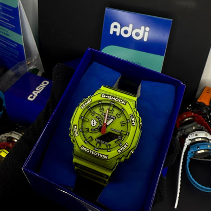 CASIO G-SHOCK PARA HOMBRE REF-GA2100-V