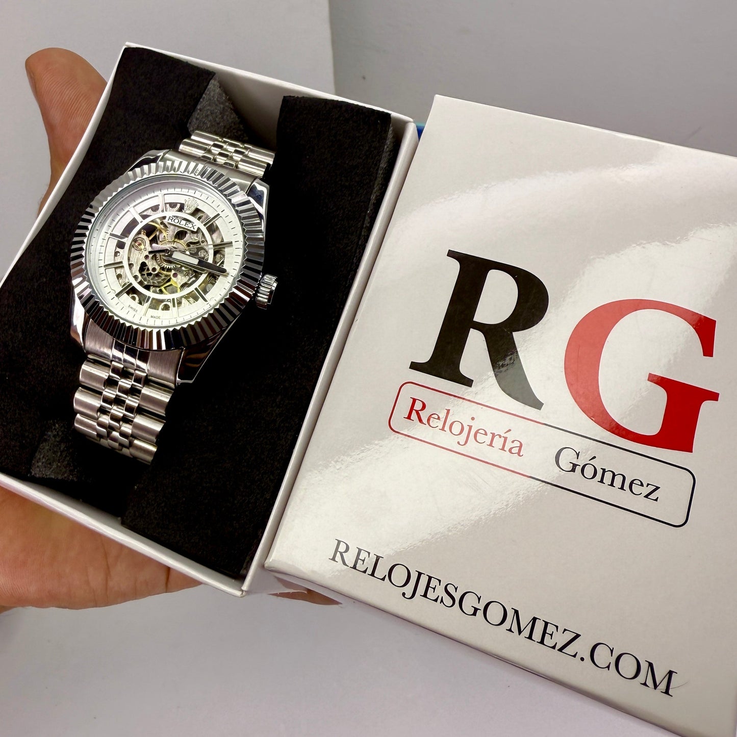 RIX AUTOMATICO CORAZON ABIERTO PRESIDET PARA HOMBRE REF-PB