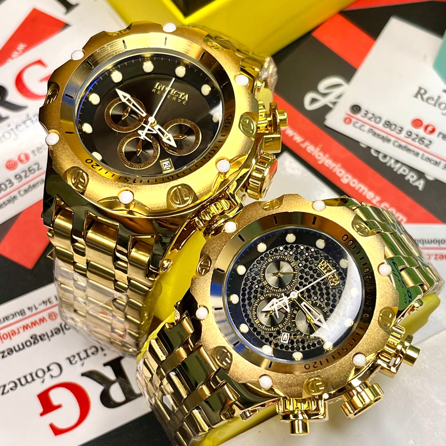 PAREJA DE INVICTA VENOM FUNCIONAL REF-DN