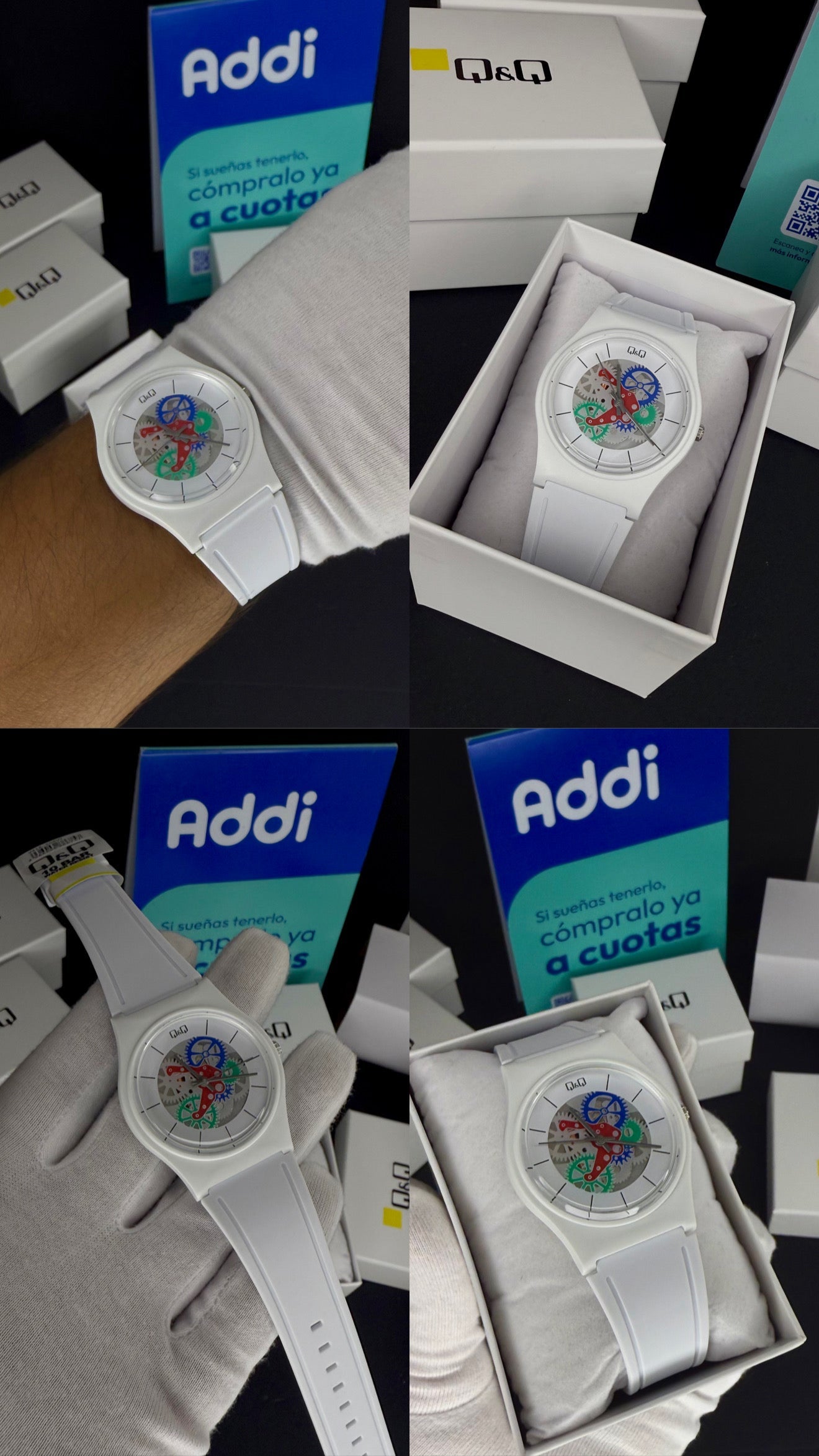 QyQ SUMERGIBLE TIPO SWATCH UNISEX ORIGINAL REF-V41A-505VY