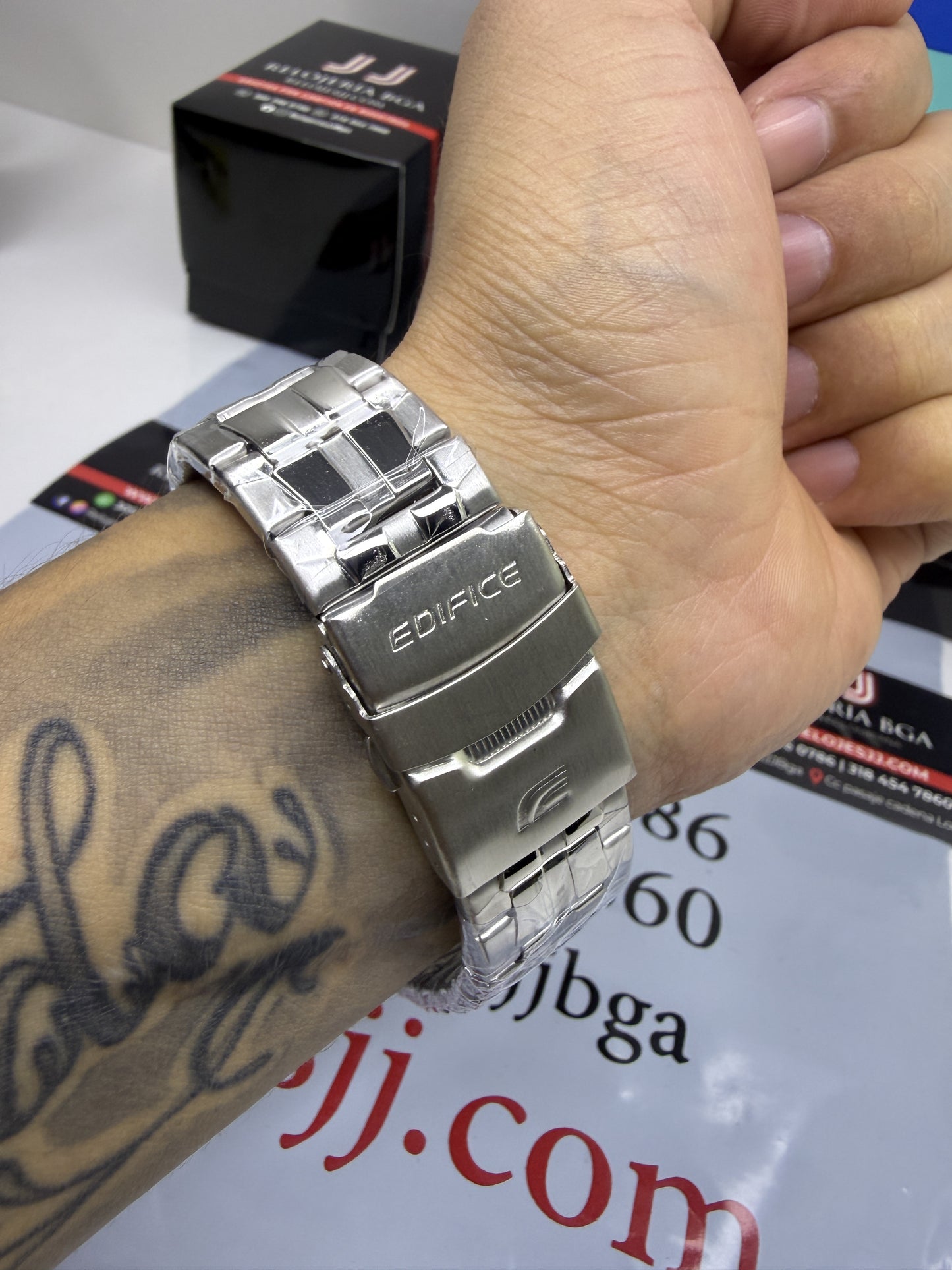 CASIO EDIFICE 550 PARA HOMBRE REF-PBD