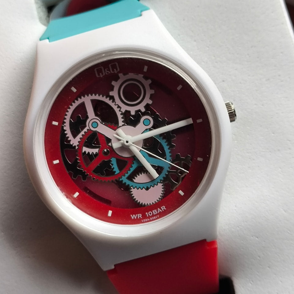 QyQ SUMERGIBLE  TIPO SWATCH UNISEX ORIGINAL REF-V39A-508VY