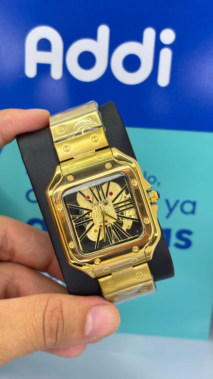 CARTIER SKELETON SANTOS PARA HOMBRE REF-D