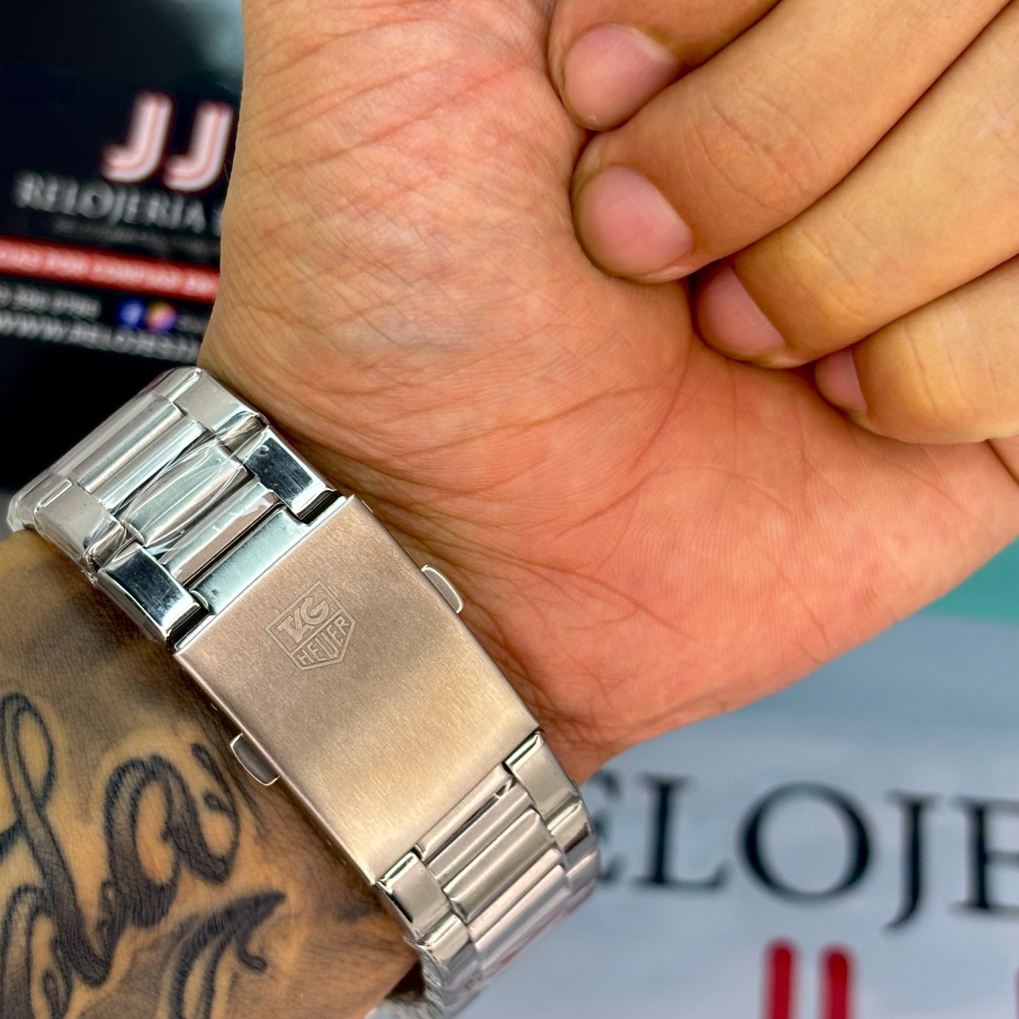 TAG HEUER CR7  FUNCIONAL EN ACERO PARA HOMBRE REF-PC