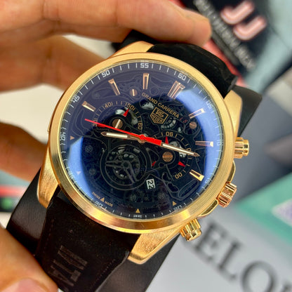 TAG HEUER CR7 FUNCIONAL en cuero  PARA HOMBRE REF-NON