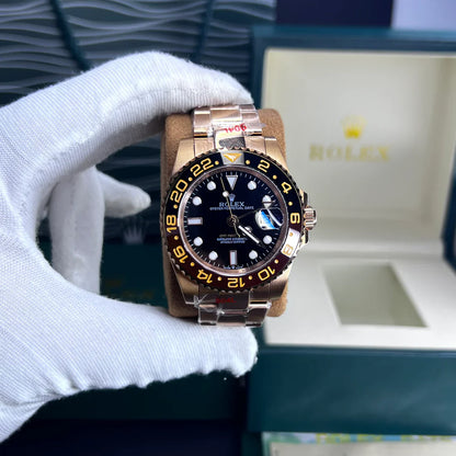 RLX GMT CHOCOLATE  ALTA GAMA AUTOMATICO