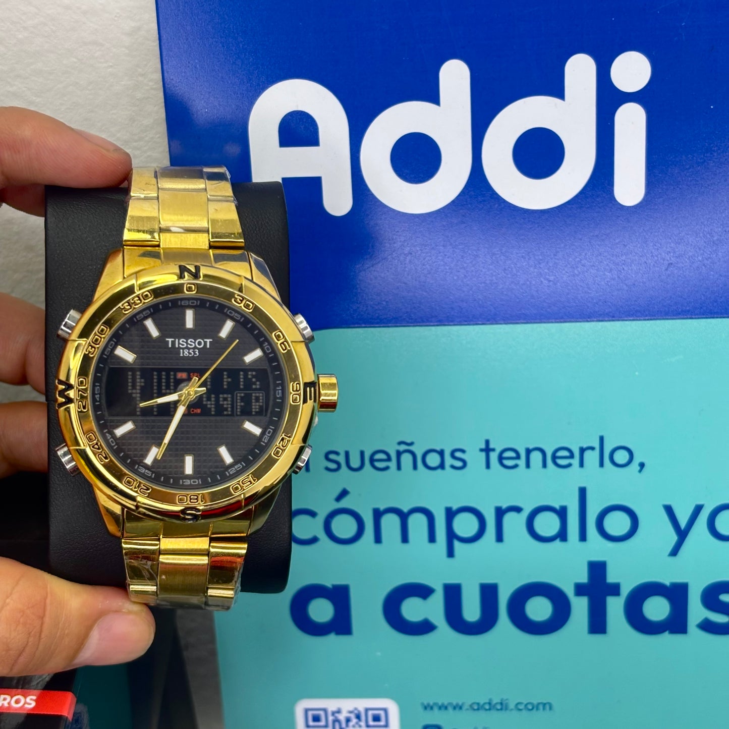 TISSOT PARA HOMBRE DOBLE HORA  REF-DN