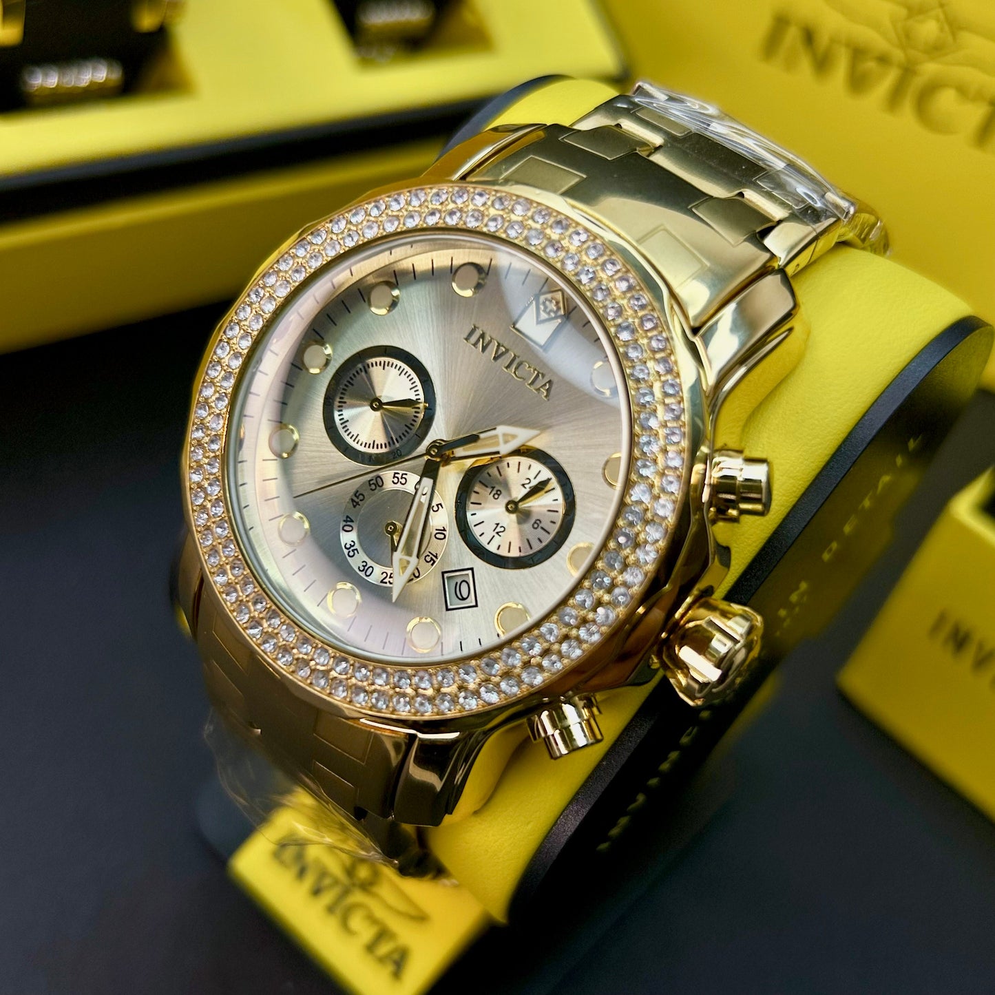 INVICTA PRO DIVER FUNCIONAL DIAMONT PARA HOMBRE REF-DB