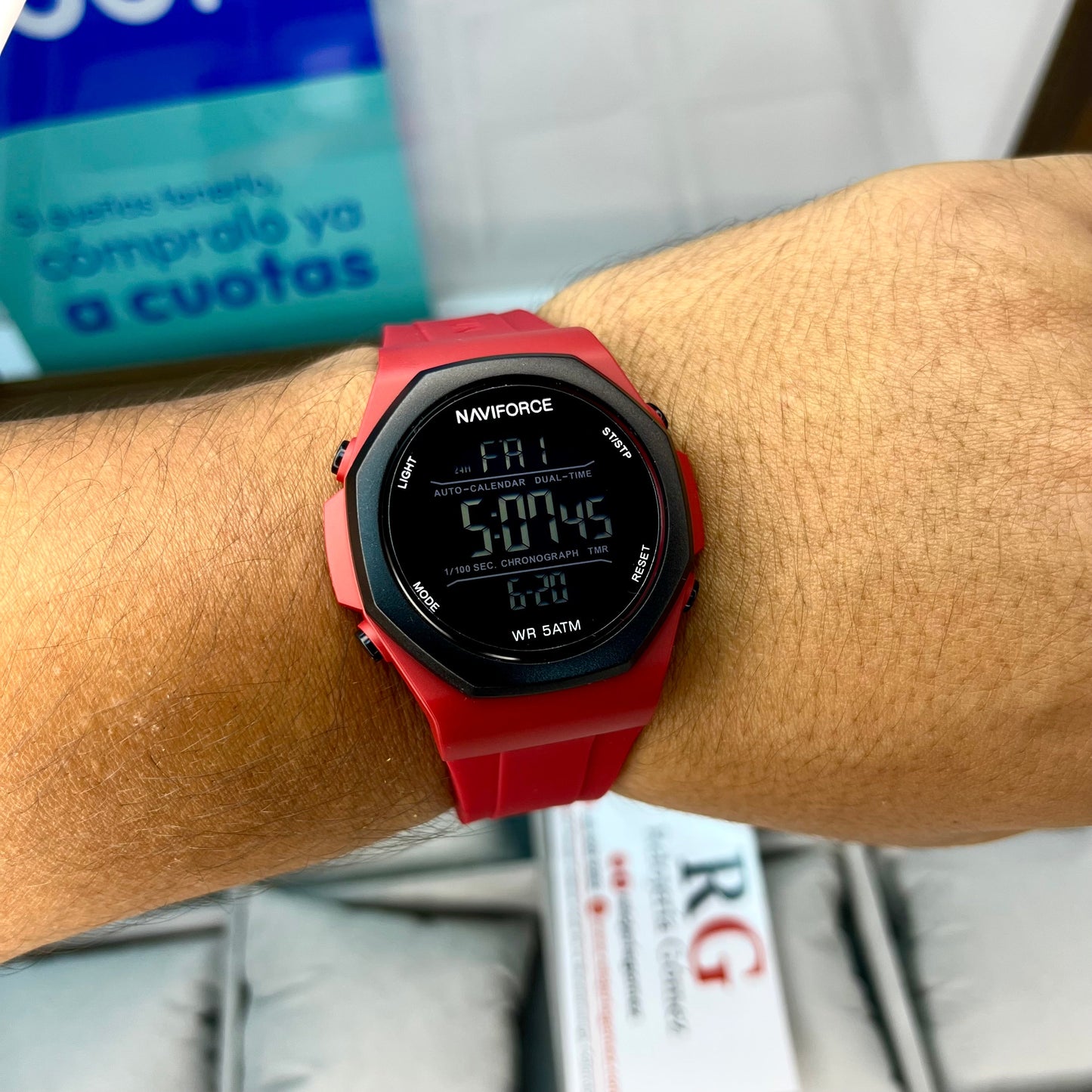 NAVIFORCE ORIGINAL PARA HOMBRE REF NF7117-R