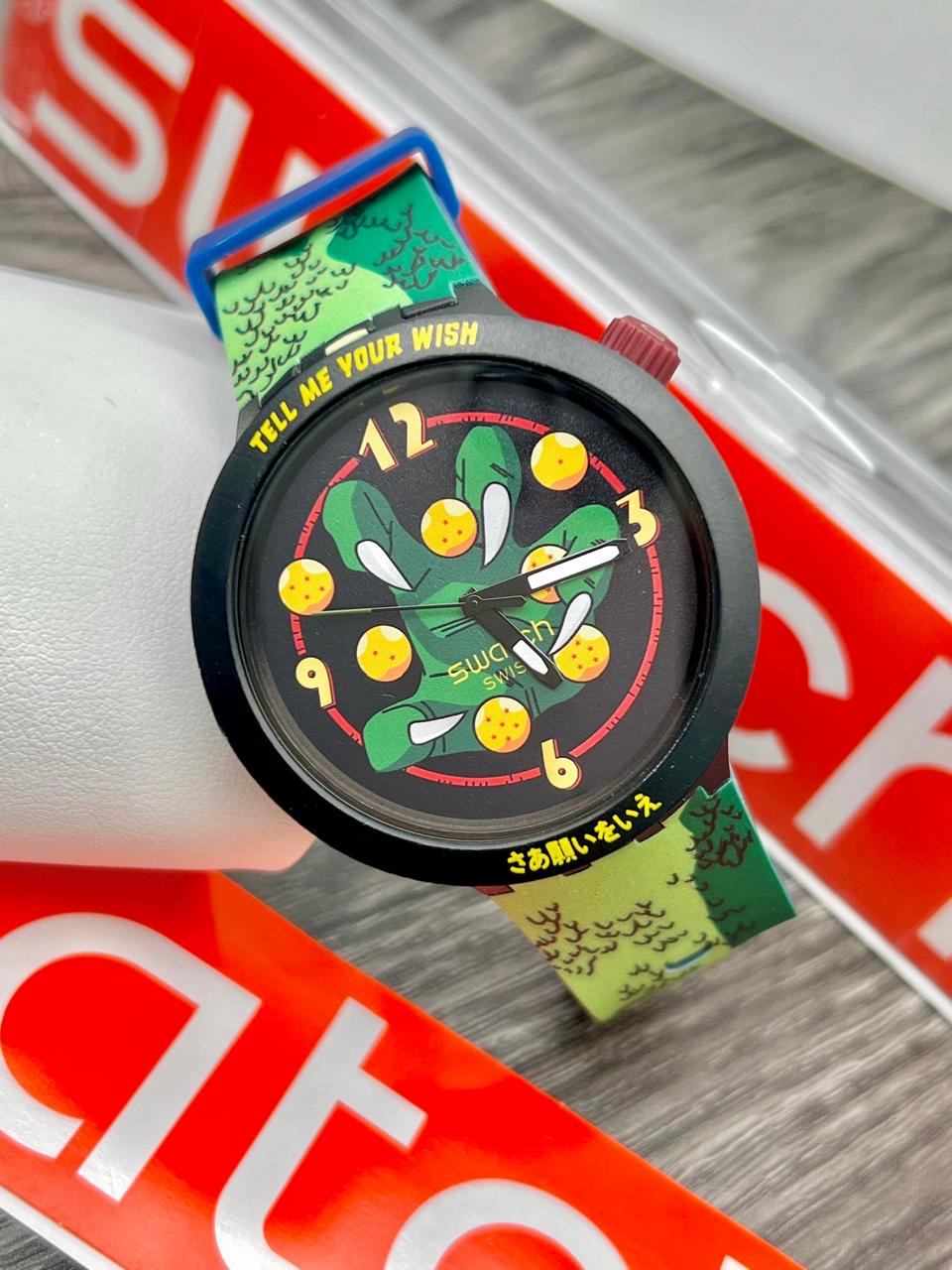 SWATCH UNISEX HOMBRE Y DAMA EDICION SHEN LONG