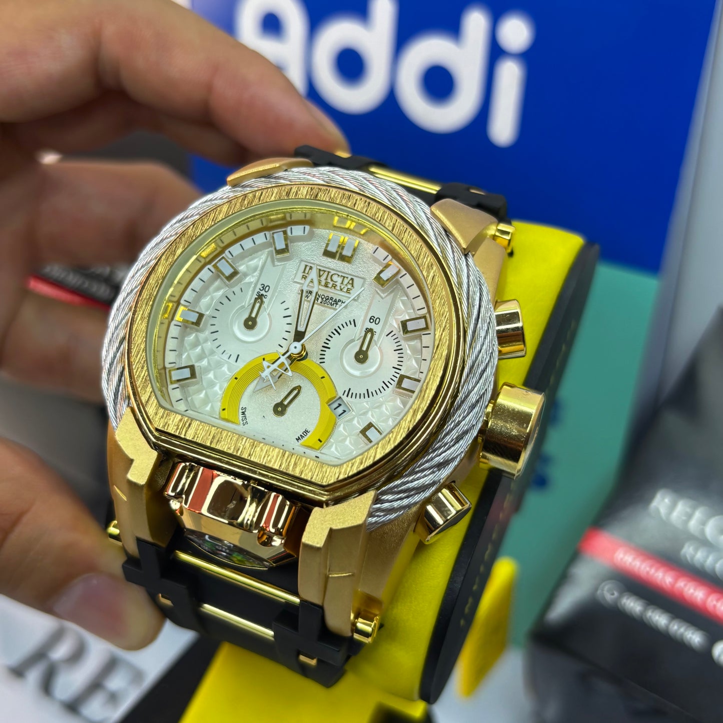 INVICTA BOLT ZEUS GOMA PARA HOMBRE REF-NDB