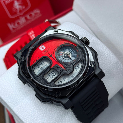 KAIROS ORIGINAL DEL AMERICA DE CALI DOBLE PULSO PARA HOMBRE REF-NR