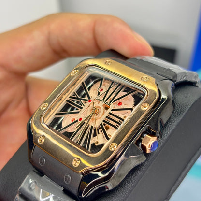 CARTIER SKELETON SANTOS PARA HOMBRE REF-NOR