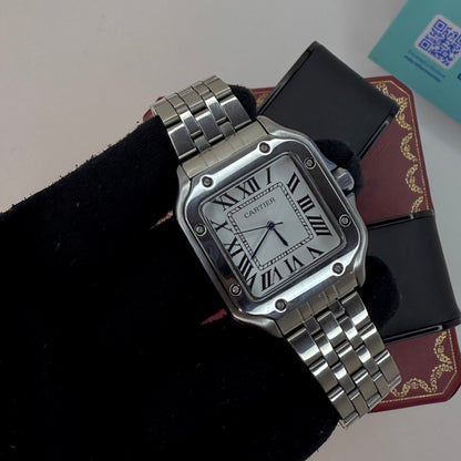 CARTIER DO SANTOS TRIZADO PARA HOMBRE REF-PB